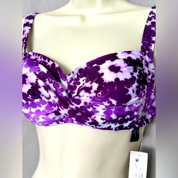 NWT Bisou Bisou Women’s Swimwear One-piece Size L - Picture 3 of 4